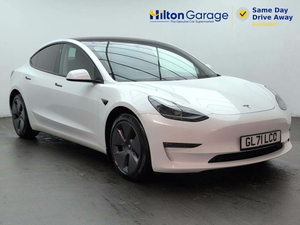 Tesla Model 3 Model 3 Long Range Awd 4Wd GL71LCO White