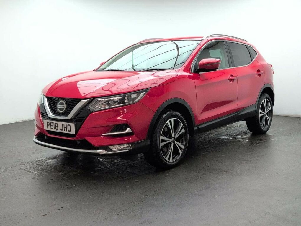 Nissan Qashqai 1.2 Qashqai N-connecta Dig-t PE18JHO Red #4