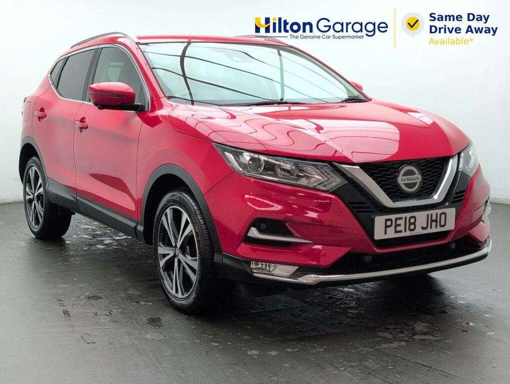 Nissan Qashqai 1.2 Qashqai N-connecta Dig-t PE18JHO Red