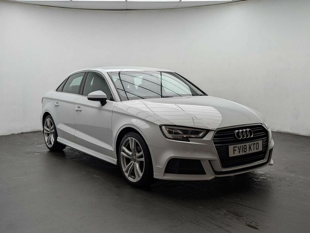 Audi A3 1.5 A3 S Line Tfsi FV18KTO White #5