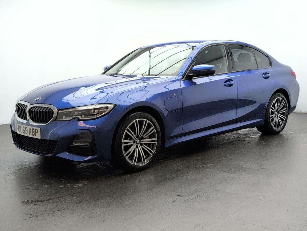 BMW 3 Series 2.0 330E M Sport OU69KBP Blue #4
