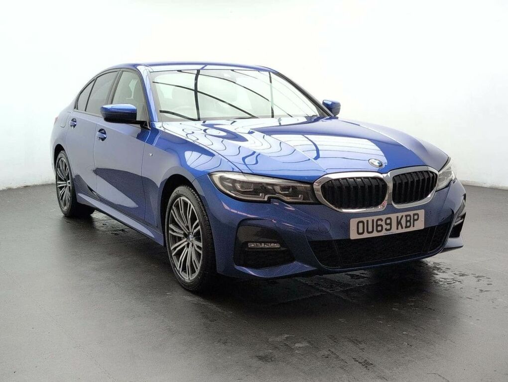 BMW 3 Series 2.0 330E M Sport OU69KBP Blue #2