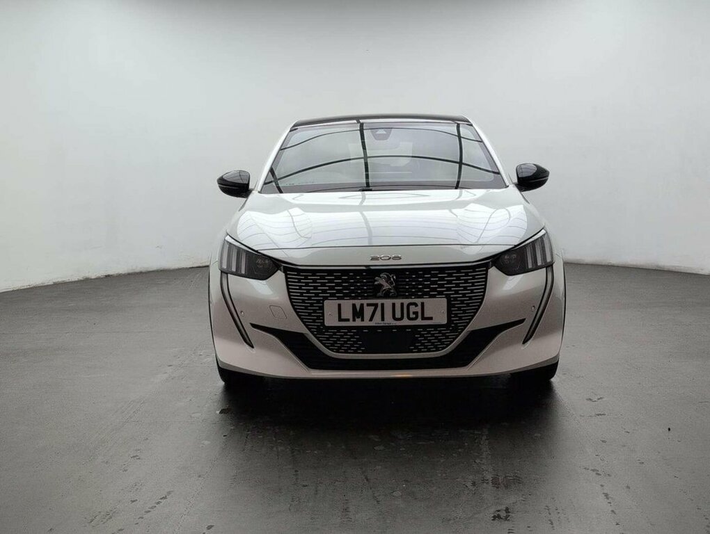 Peugeot e-208 Hatchback LM71UGL White #3