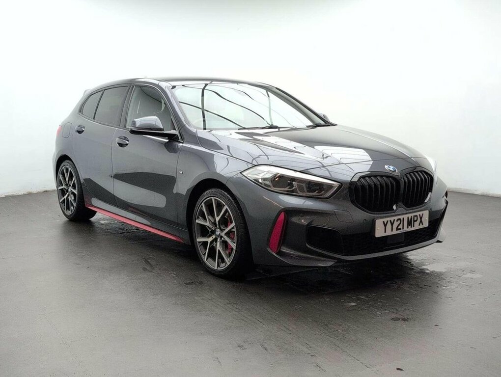 BMW 1 Series Hatchback YY21MPX Grey #2