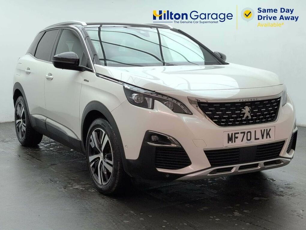 Peugeot 3008 1.2 3008 Gt Line Puretech Ss MF70LVK White