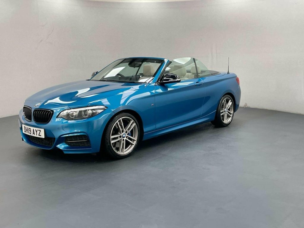 BMW 2 Series Convertible DH19AYZ Blue #5