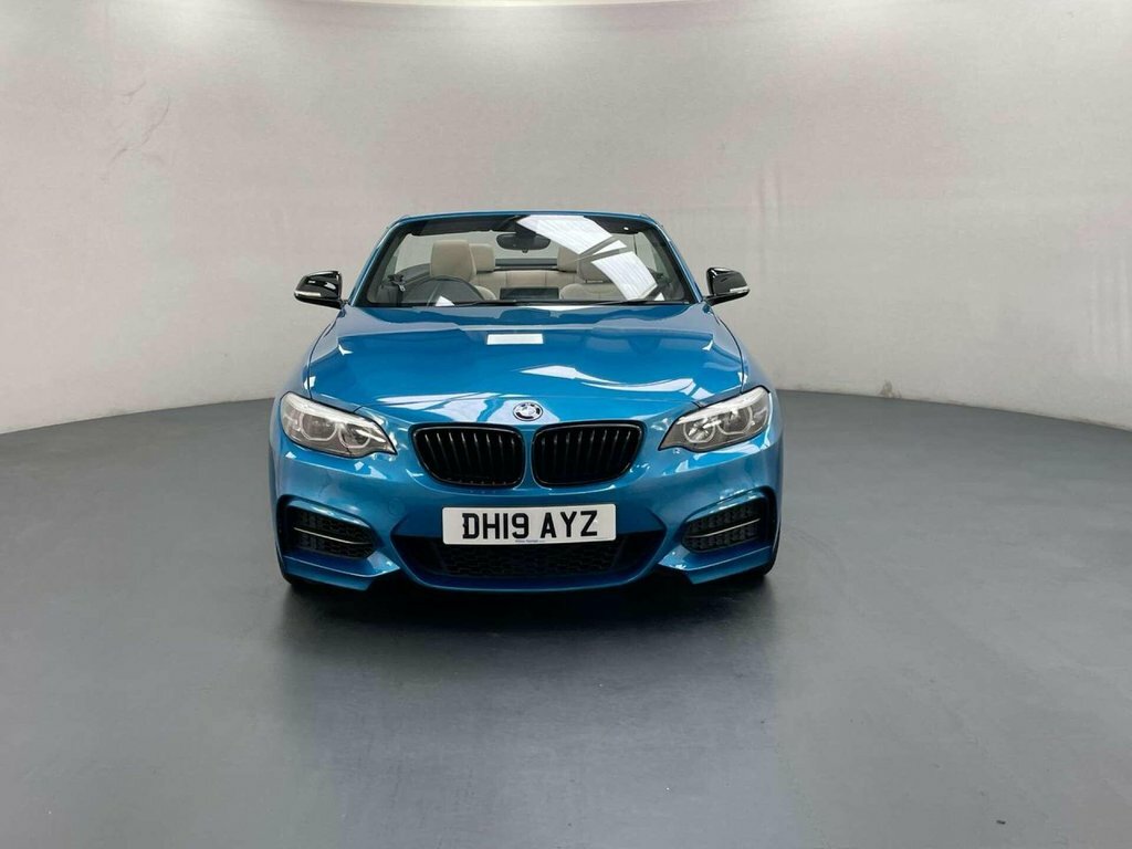 BMW 2 Series Convertible DH19AYZ Blue #4