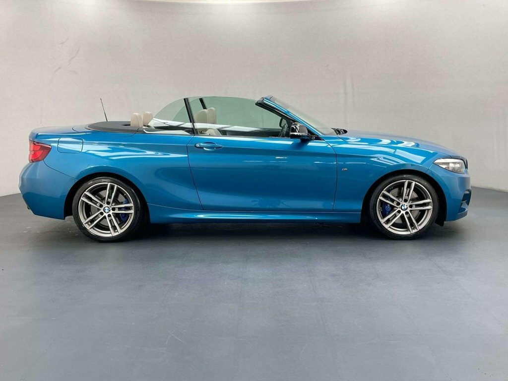 BMW 2 Series Convertible DH19AYZ Blue #2