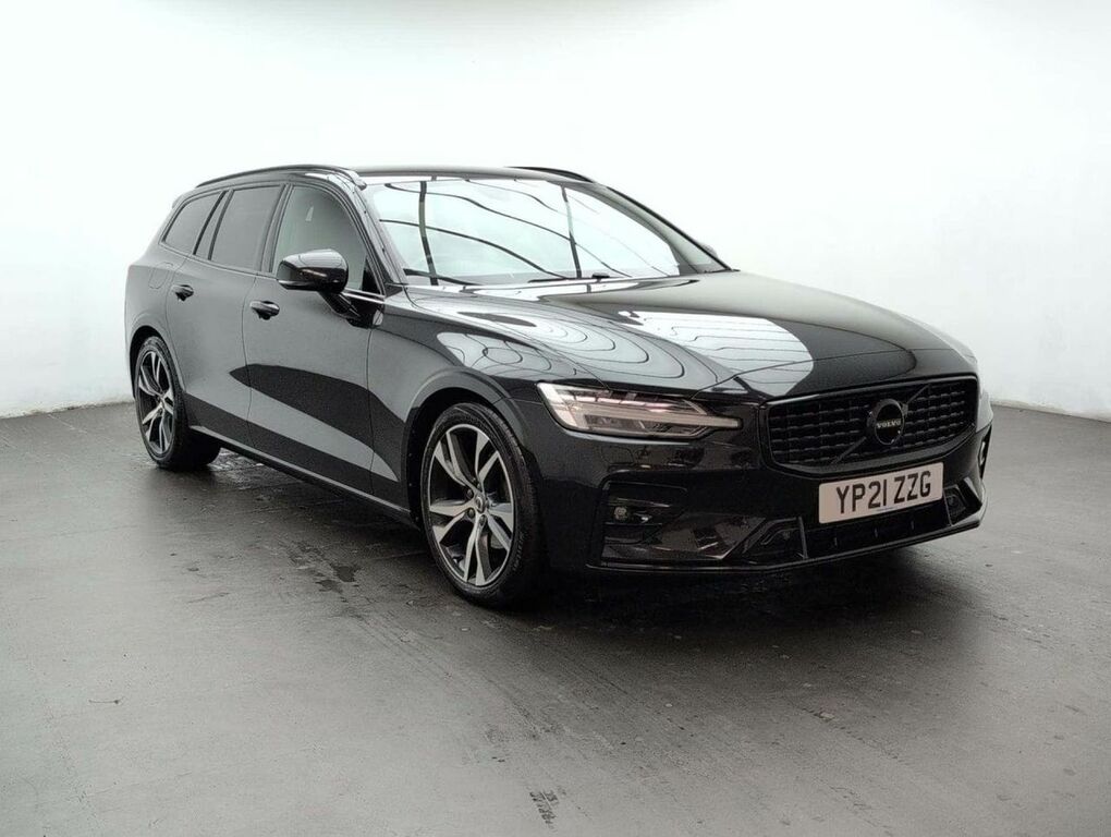 Volvo V60 2.0 V60 R-design B4 Mhev YP21ZZG Black #2