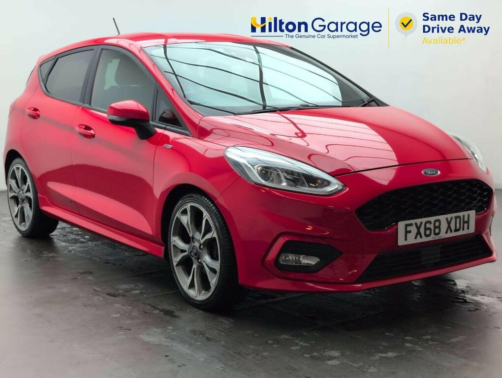 Ford Fiesta 1L St-line Red