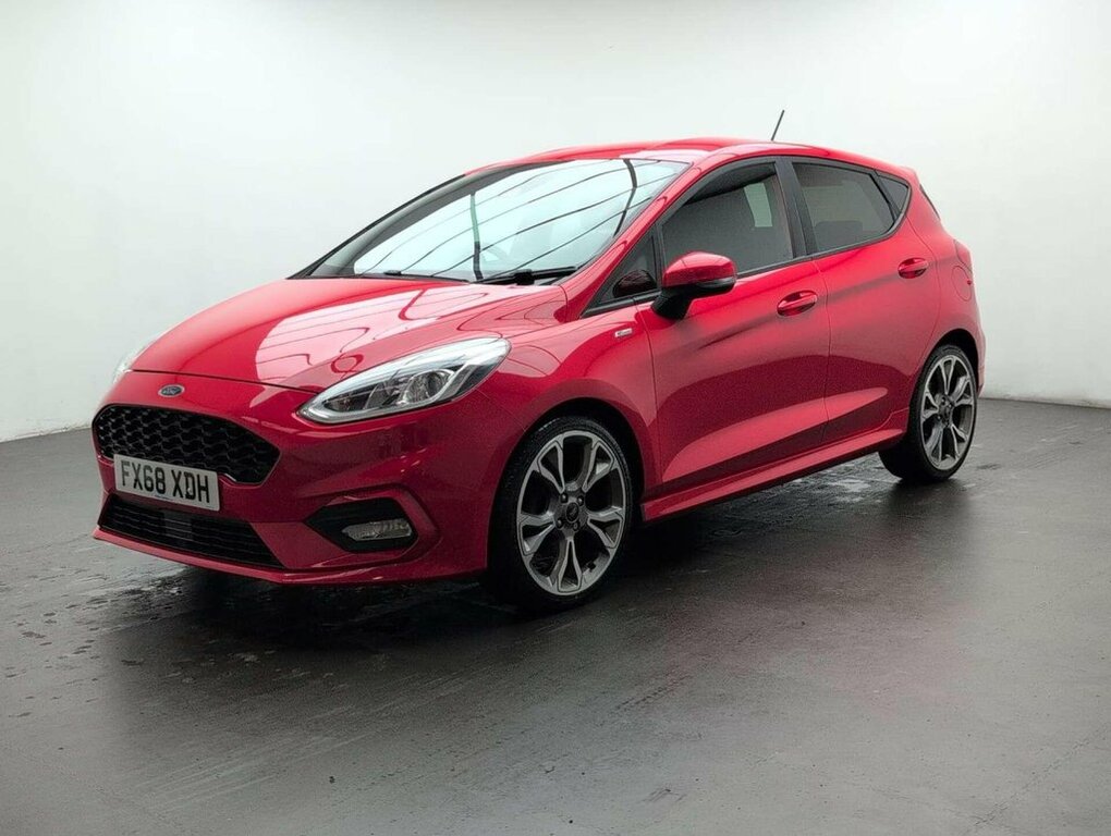Ford Fiesta 1L St-line FX68XDH Red #4