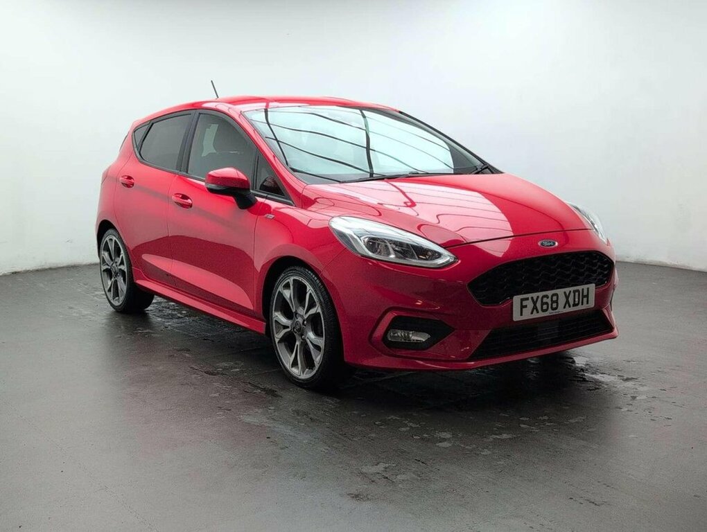 Ford Fiesta 1L St-line FX68XDH Red #2