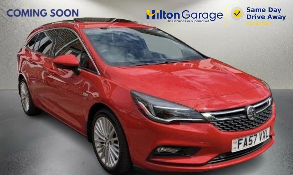 Vauxhall Astra 1.6 Astra Elite Nav T Ss FA57VXL Red