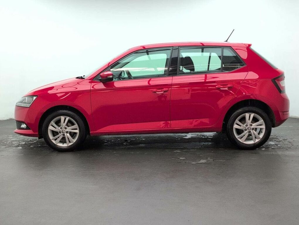 Skoda Fabia 1.0 Fabia Se Mpi CY68CTX Red #4