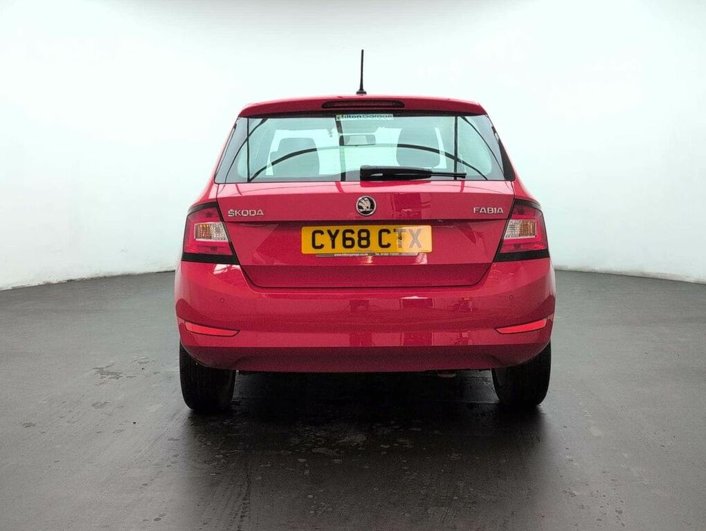 Skoda Fabia 1.0 Fabia Se Mpi CY68CTX Red #6