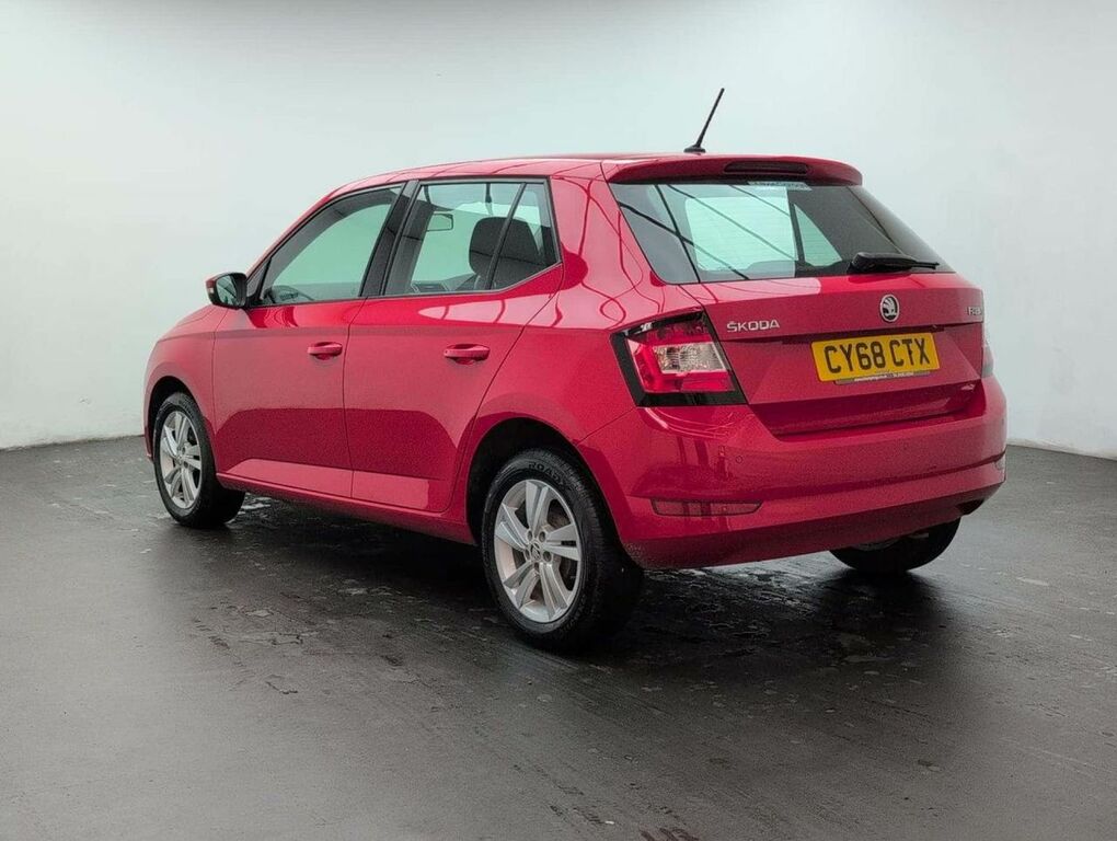 Skoda Fabia 1.0 Fabia Se Mpi CY68CTX Red #5