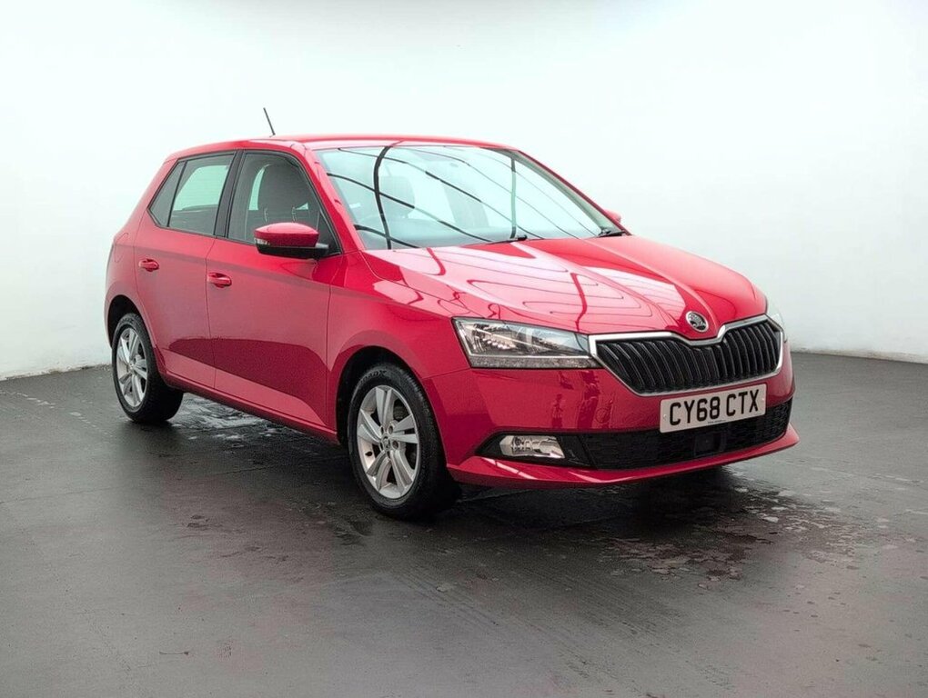 Skoda Fabia 1L Se CY68CTX Red #2