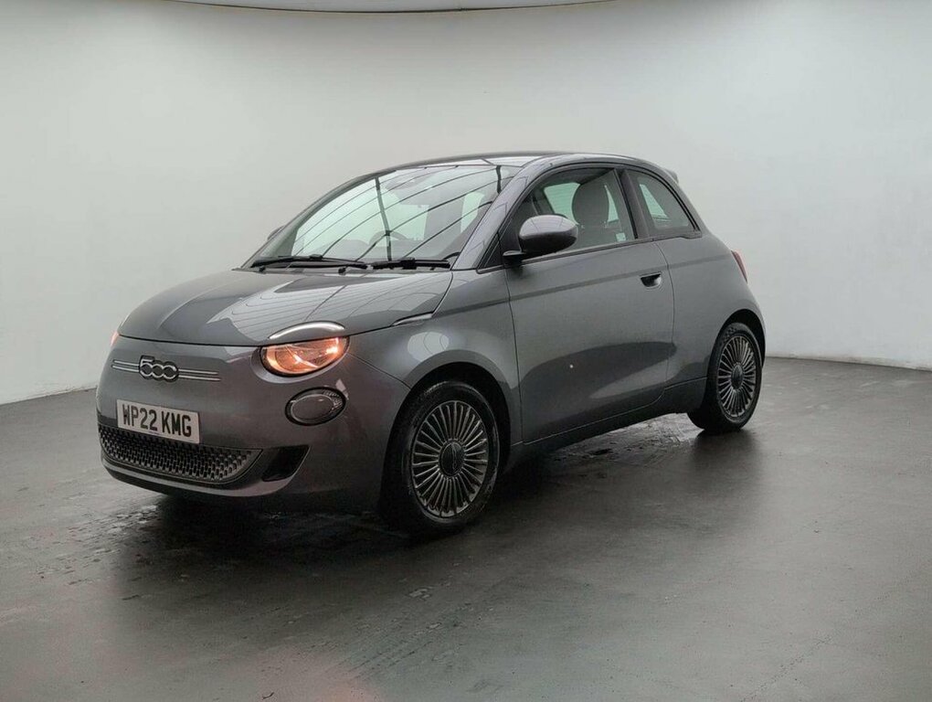 Fiat 500E Hatchback Grey #4
