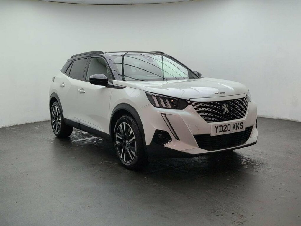 Peugeot e-2008 2008 Gt Line Ev YD20KKS White #2