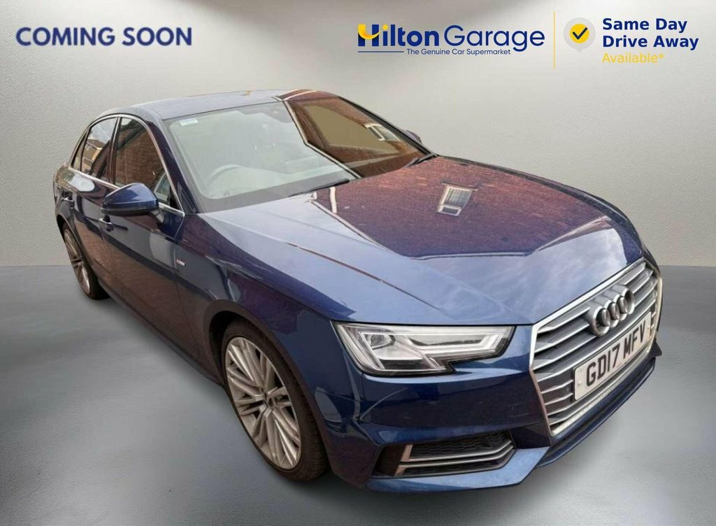 Audi A4 2L S Line Blue