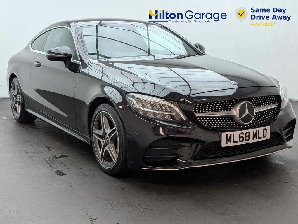 Mercedes-Benz C Class 2.0 C 220 Amg Line D Black