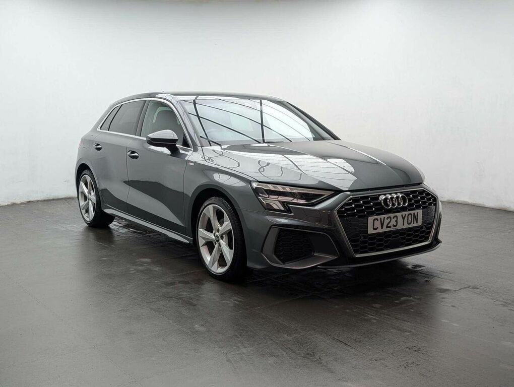 Audi A3 1.0 A3 Sportback 30 Tfsi Mhev S Line CV23YON Grey #2