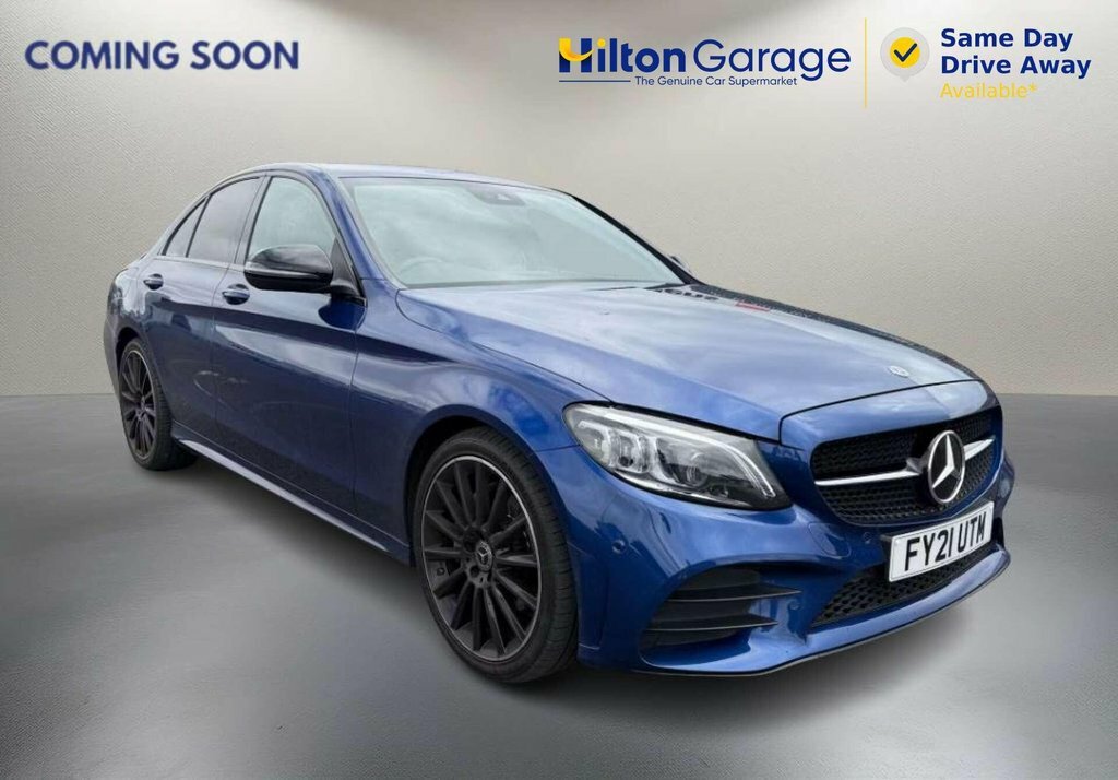 Mercedes-Benz C Class 2L Amg Line Night Edition Blue
