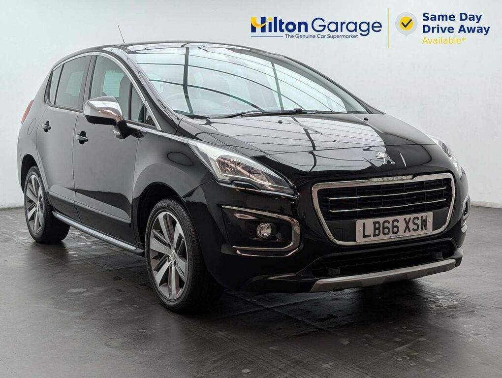 Peugeot 3008 1.6 3008 Allure Blue Hdi Ss LB66XSW Black