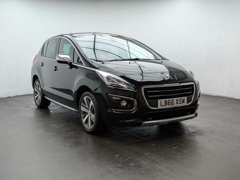 Peugeot 3008 1.6 3008 Allure Blue Hdi Ss LB66XSW Black #2