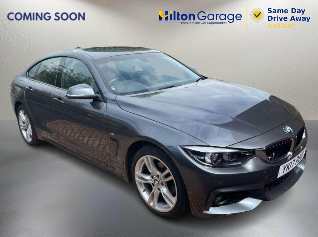 BMW 4 Series Gran Coupe 2L M Sport Grey