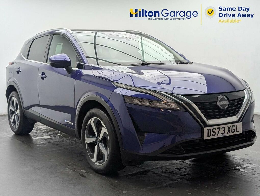 Nissan Qashqai 1.5 Qashqai Acenta Premium E-power DS73XGL Blue