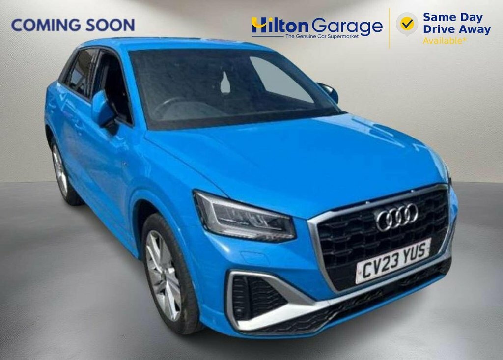 Audi Q2 1.5L S Line Blue