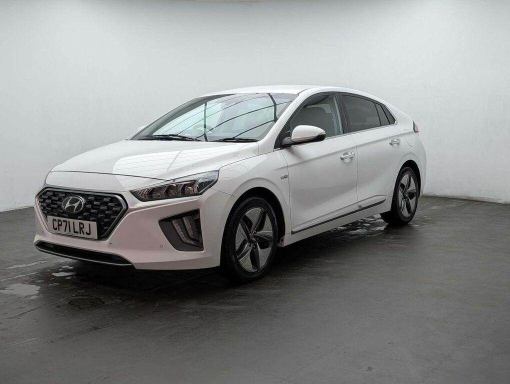 Hyundai Ioniq 1.6 Ioniq Premium Se Fhev White #4