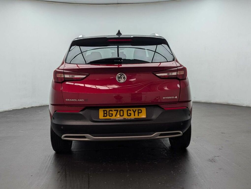 Vauxhall Grandland X 1.6 Grandland X Business Edition Nav Premium Hybri BG70GYP Red #4