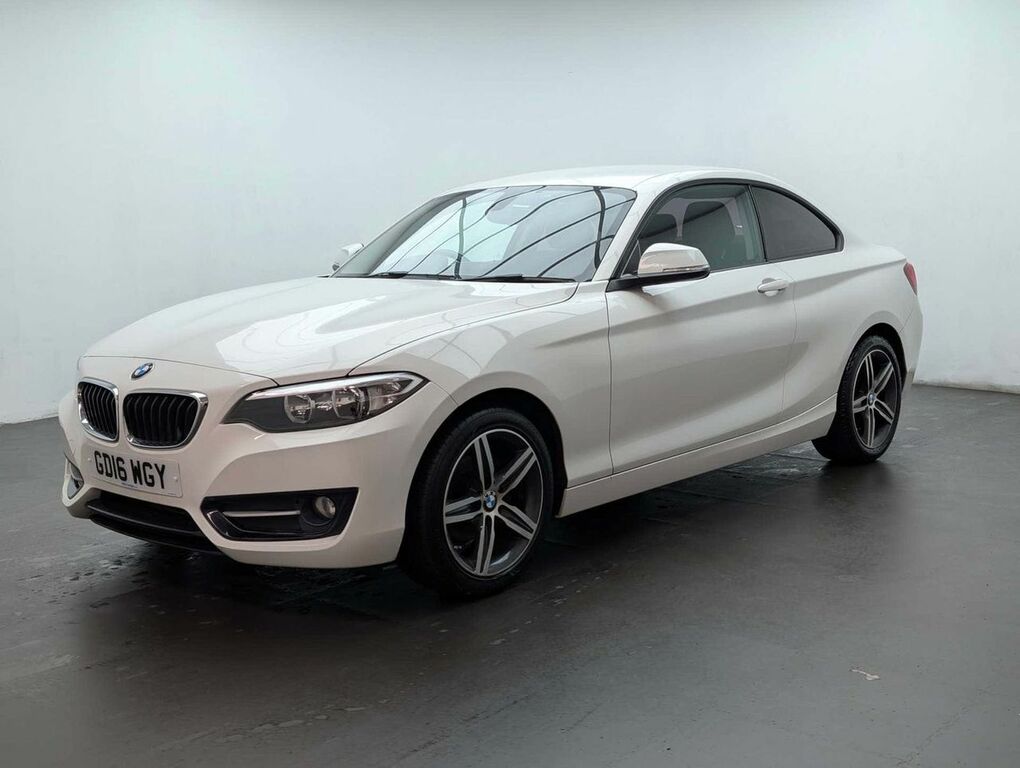 BMW 2 Series 2.0 218D Sport White #4