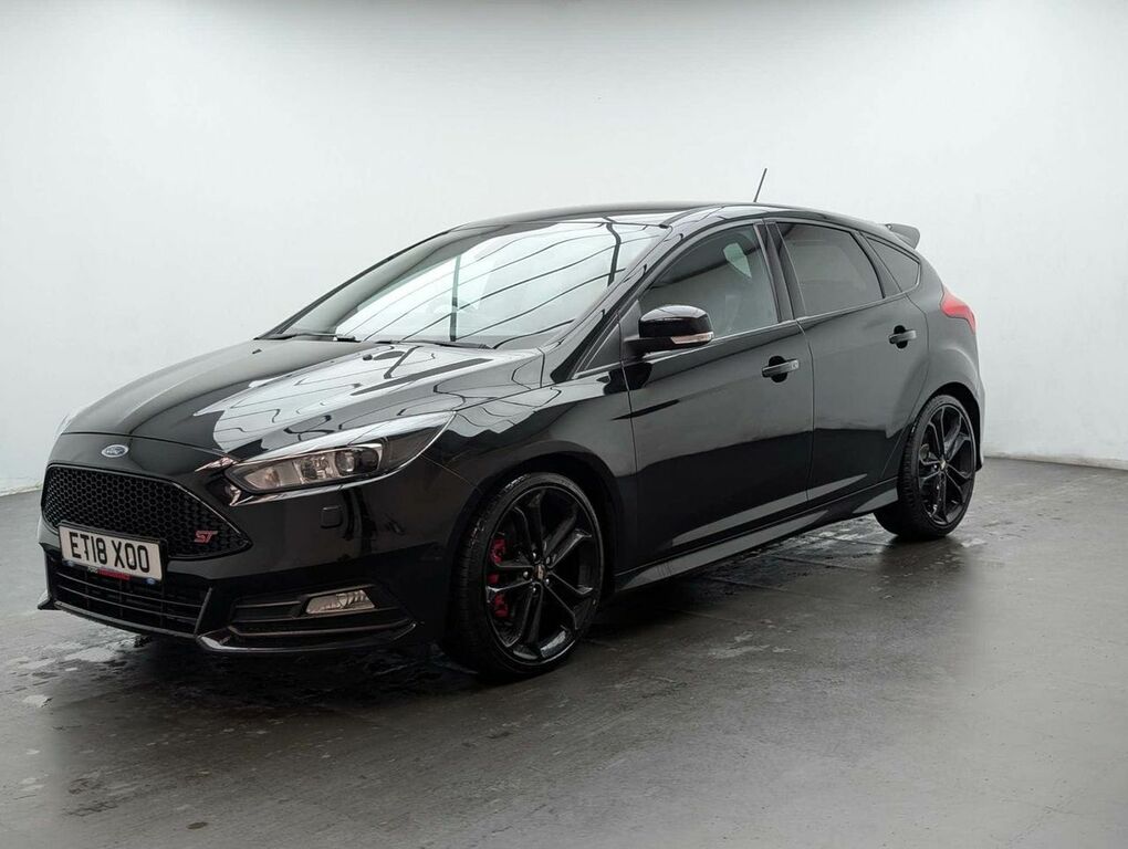 Ford Focus 2.0 Tdci St-3 Hatchback Euro 6 Black #4