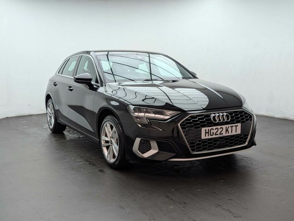 Audi A3 1.0 A3 Sportback 30 Tfsi Sport HG22KTT Black #2
