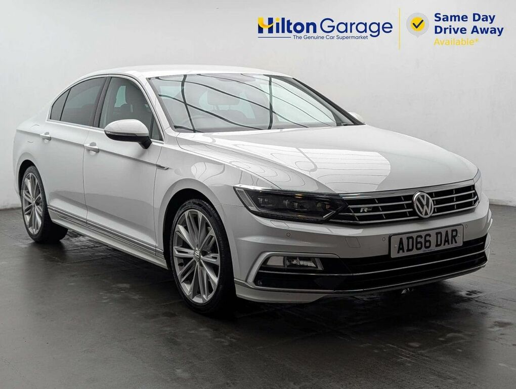 Volkswagen Passat 2.0 Passat R-line Tdi Bluemotion Technology Semi-a White