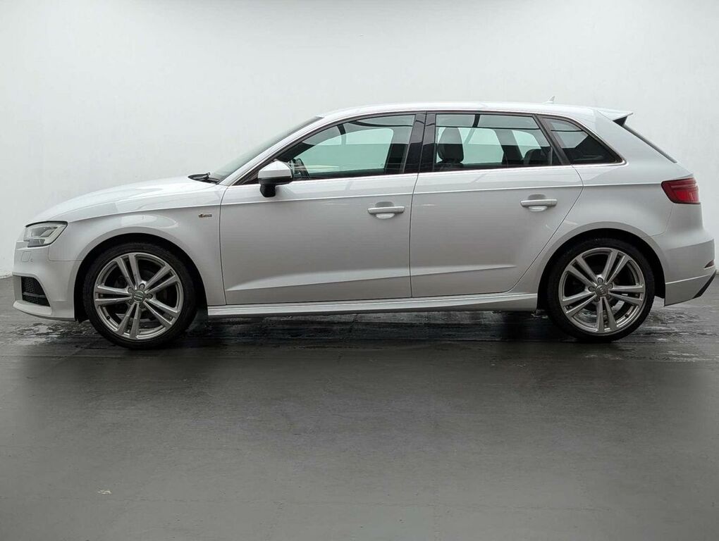 Audi A3 1.5 A3 Sportback S Line Tfsi KE67HTU White #5
