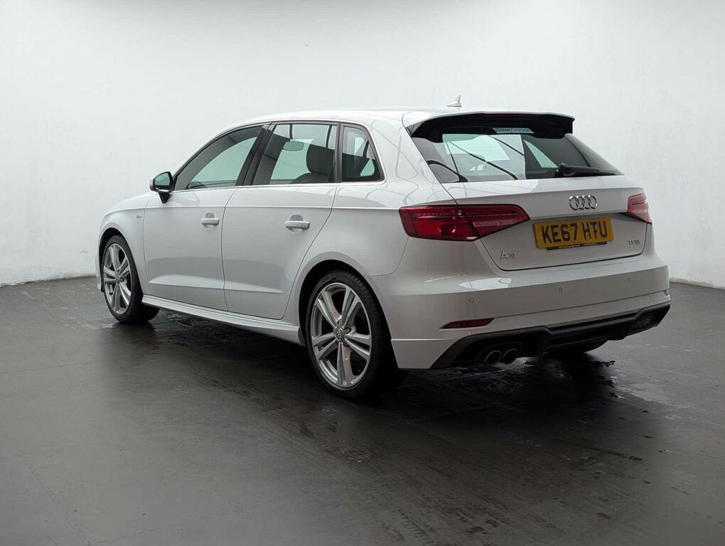 Audi A3 1.5 A3 Sportback S Line Tfsi KE67HTU White #6