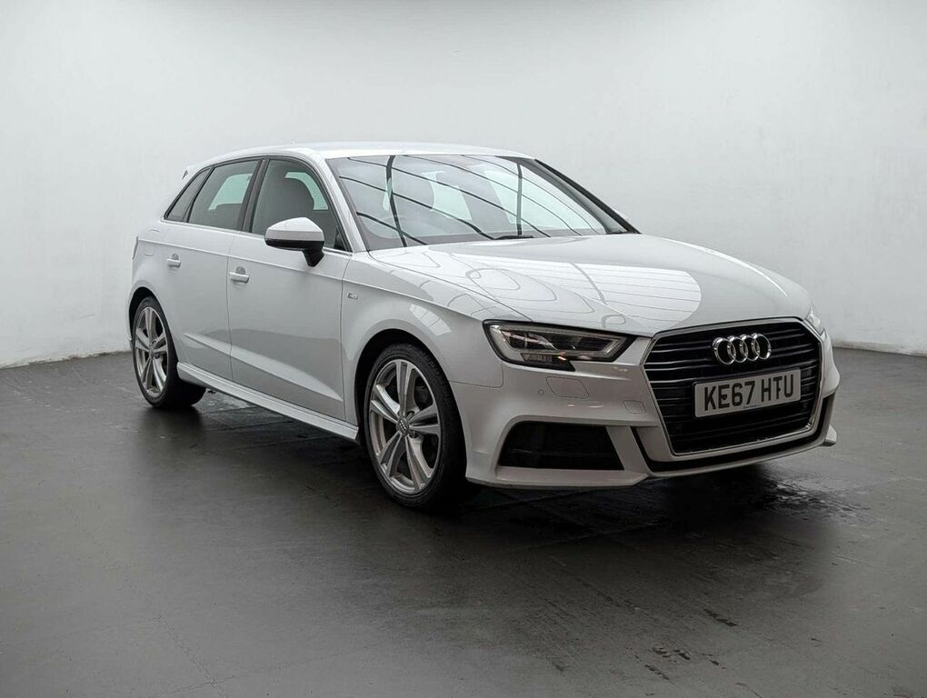 Audi A3 1.5 A3 Sportback S Line Tfsi KE67HTU White #2