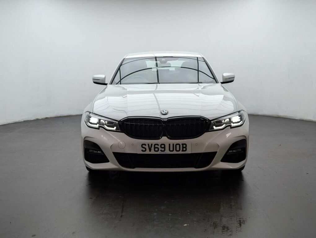 BMW 3 Series 2.0 330E M Sport White #3
