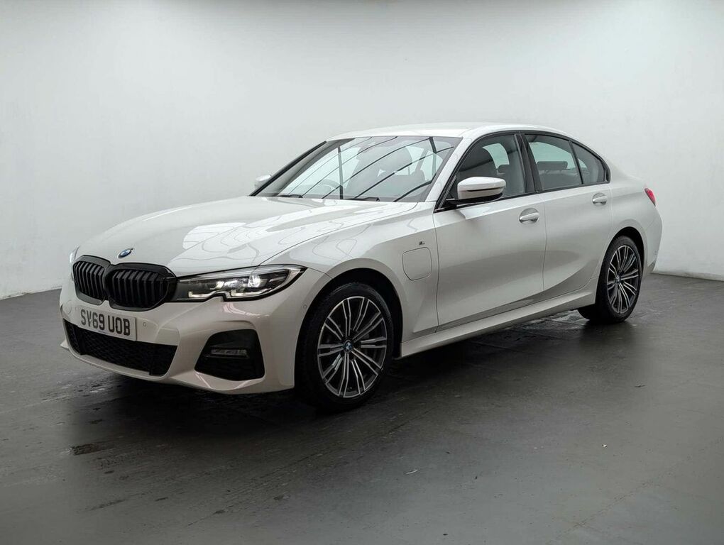 BMW 3 Series 2.0 330E M Sport White #4