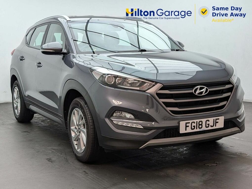 Hyundai Tucson 1.6 Tucson Se Nav Blue Drive 2Wd Gdi Grey