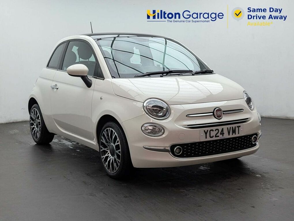 Fiat 500 1.0 500 Top Mhev White