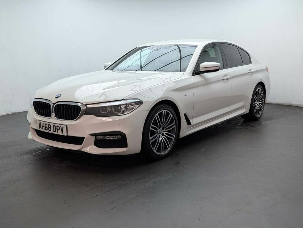 BMW 5 Series 2.0 520I M Sport White #4
