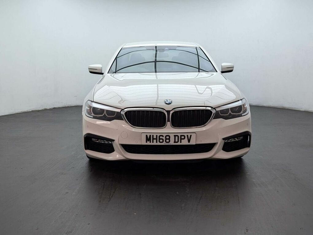BMW 5 Series 2.0 520I M Sport White #3