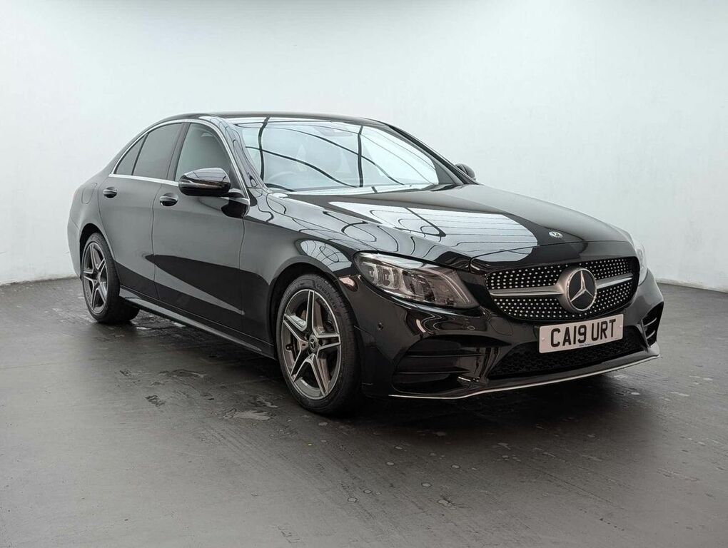 Mercedes-Benz C Class 2.0 C 300 Amg Line Premium CA19URT Black #2