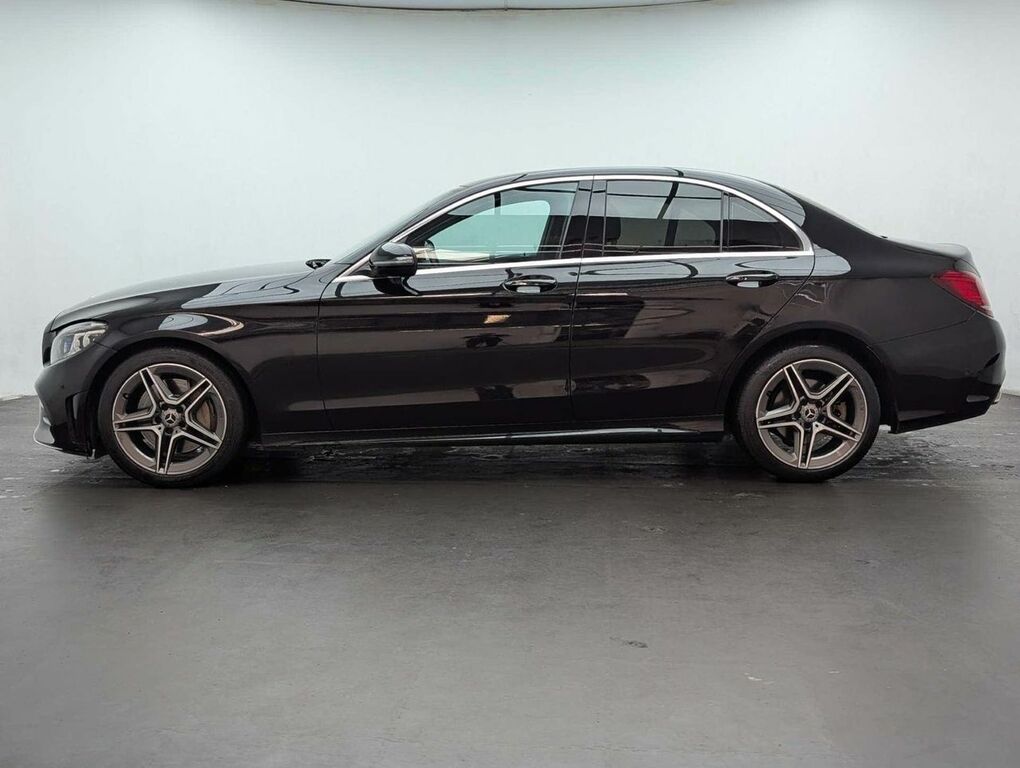 Mercedes-Benz C Class 2.0 C 300 Amg Line Premium CA19URT Black #5