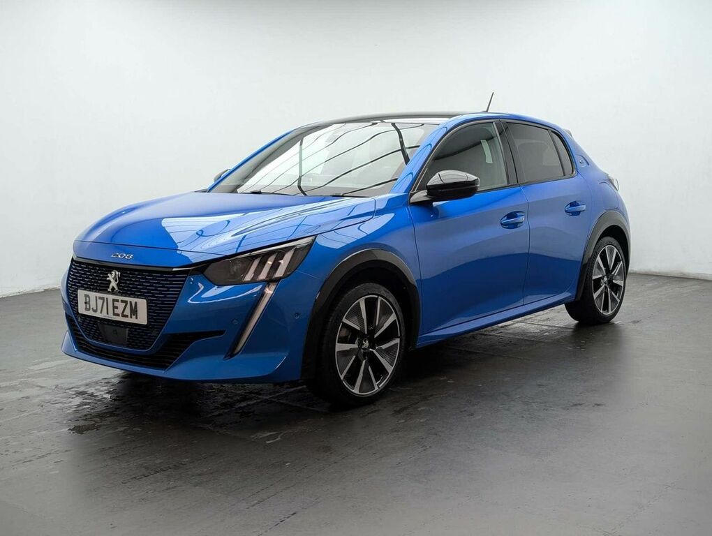 Peugeot e-208 208 Gt Ev Blue #4